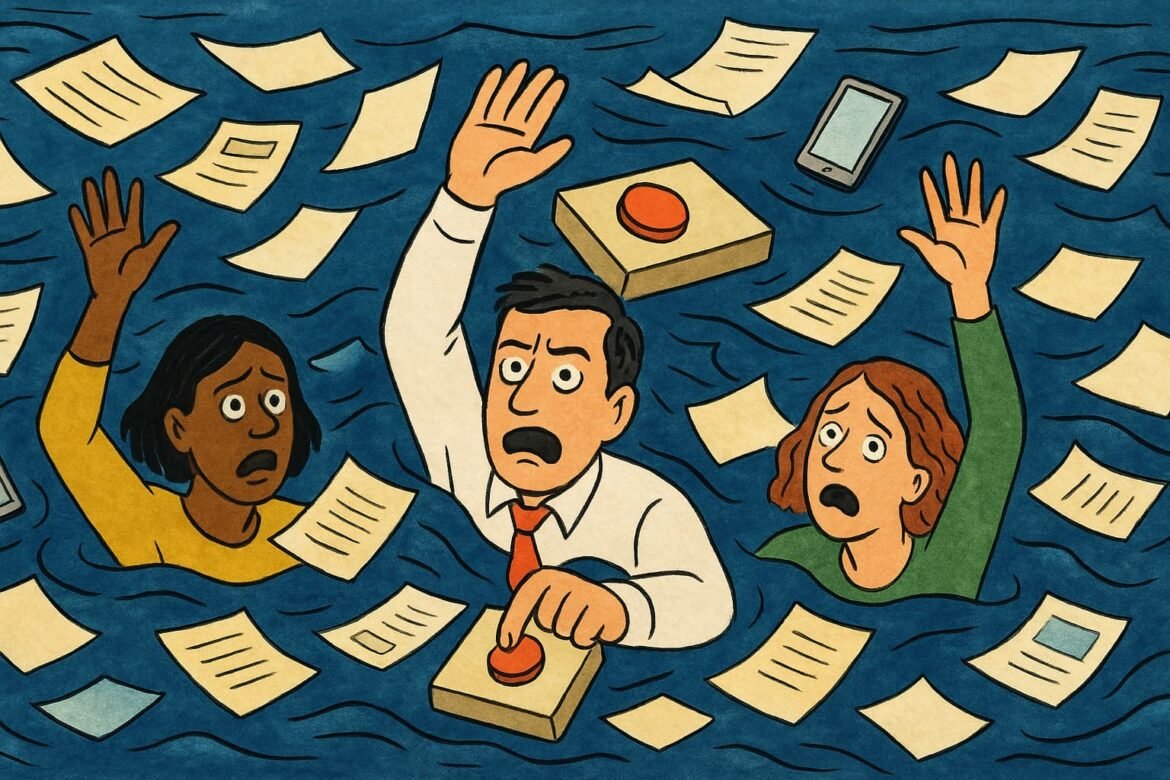 Drowning In Content Time To Hit Reset