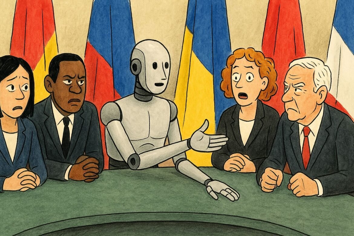 Humans Out AI Diplomats Set for Takeover