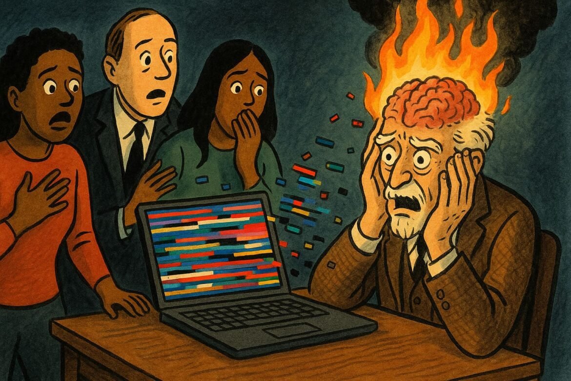 Brain Burn Data Nightmare Destroys Genius