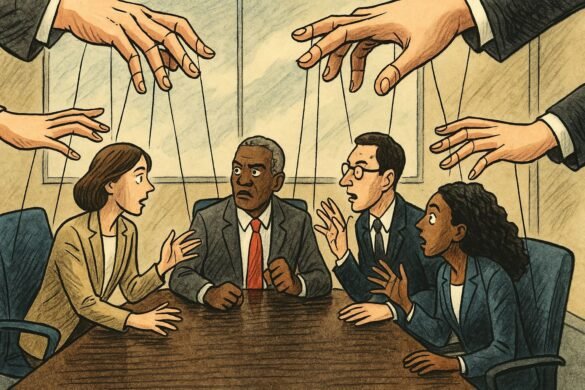 Hidden Hands Savage Boardroom Power Plays