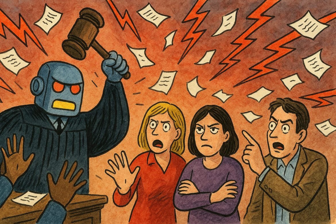 Machine Judgment Chaos Humans Battle Trust Crisis