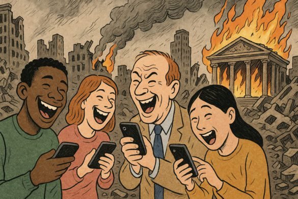 Meme Reign Laughing Through Real Collapse