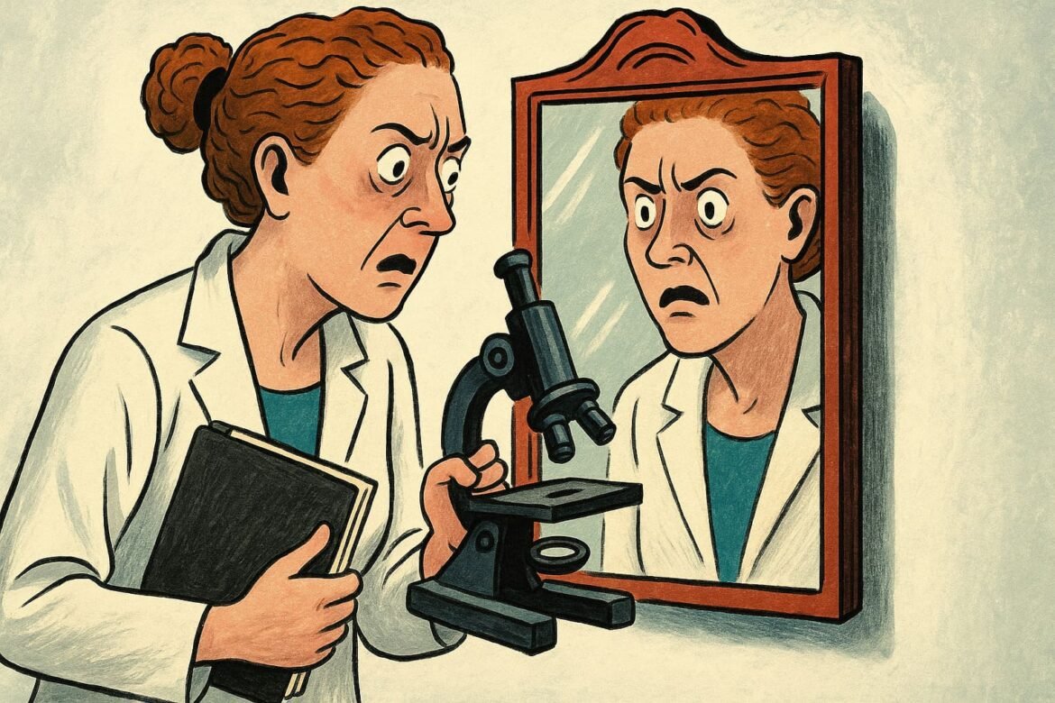 Mirror Shock Research Reveals Own Bias