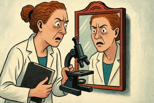 Mirror Shock Research Reveals Own Bias