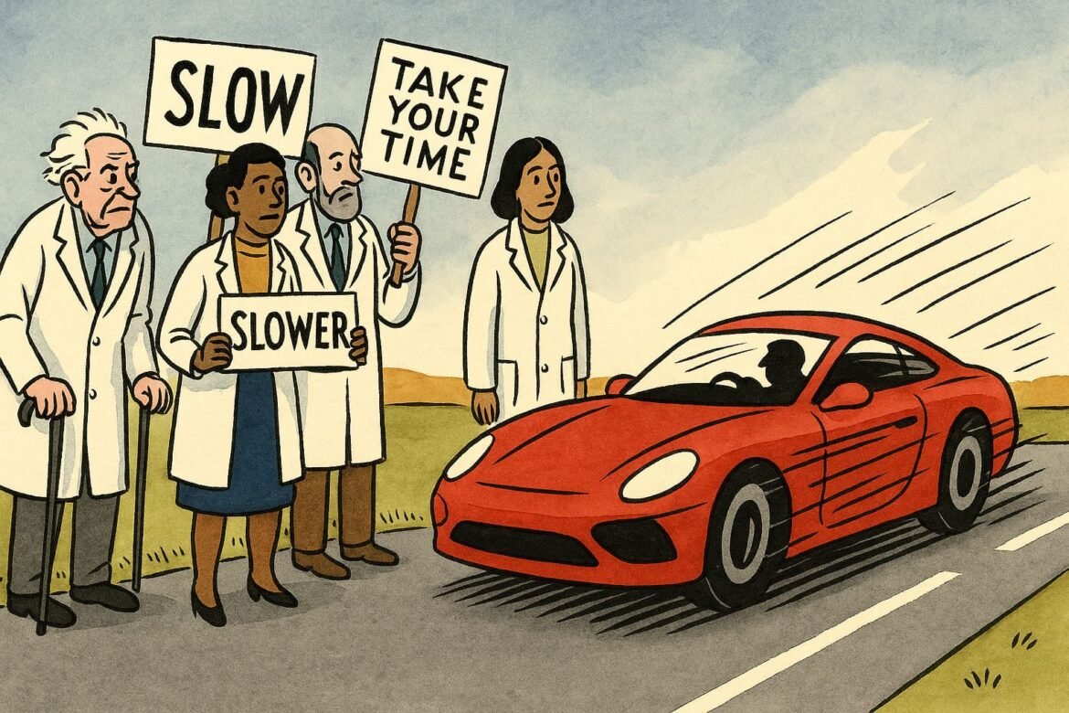 Slow Rebellion Scientists Exploit Speed Cult