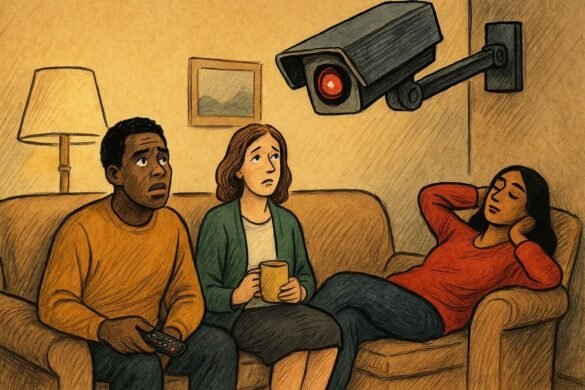 Surveillance Comfort Disturbing Watching Habit Rising