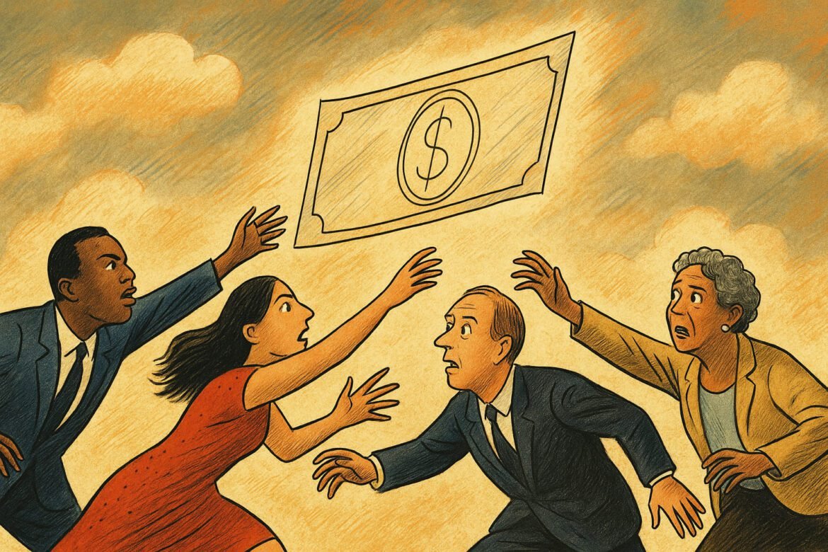 Value Illusion Exposed People Chase Invisible Money