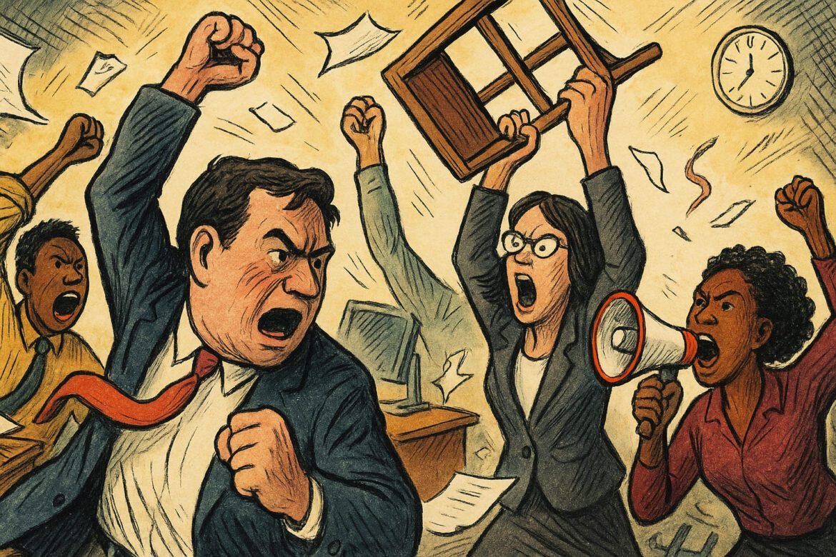 Workplace Uprising Silence Unleashes Ultimate Chaos