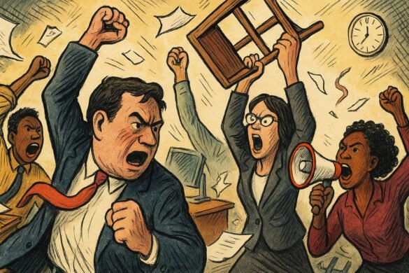 Workplace Uprising Silence Unleashes Ultimate Chaos