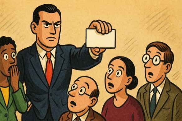 Business Card Power Design Silently Dominates