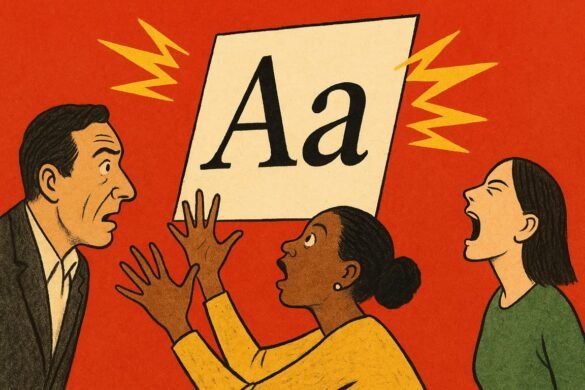 Font Power Surge Words Whisper, Brands Roar