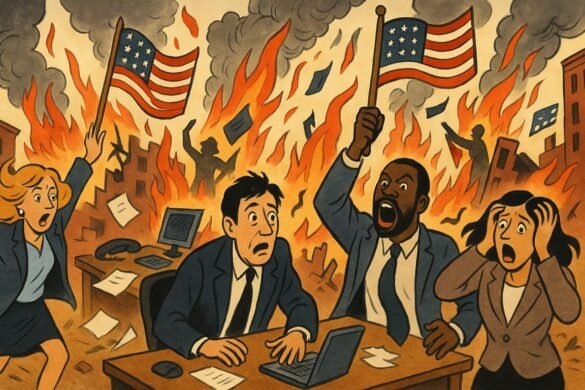 Political Anarchy Business Landscapes In Total Chaos