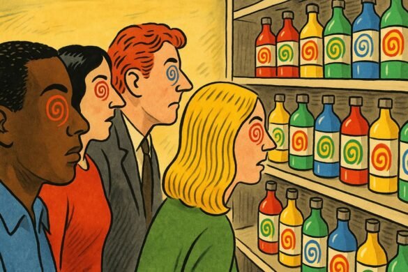 Shelf Drama Hits Labels Hypnotize, Sales Soar