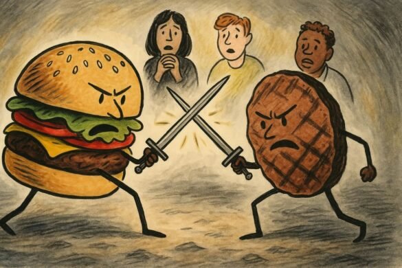 Burger’s Last Stand Final Battle Between Beef and Bun