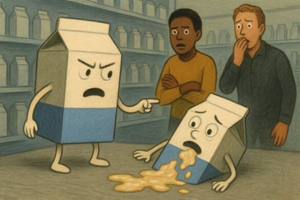 Curdled Conspiracy Something's Rotten in the Dairy Aisle