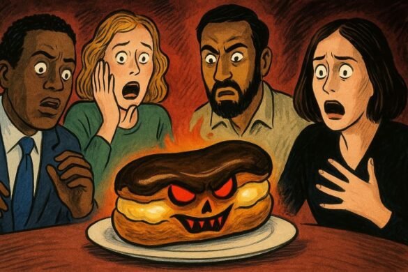 Evil Eclair Cream-Filled Confection with Sinister Filling