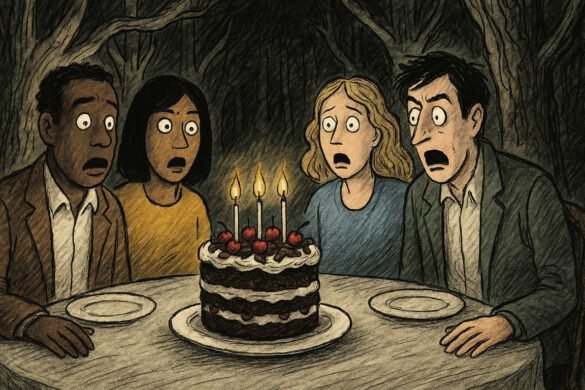 Forbidden Black Forest Cake Taste of Terror