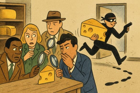 Great Gouda Heist Who Cut the Cheese and Ran