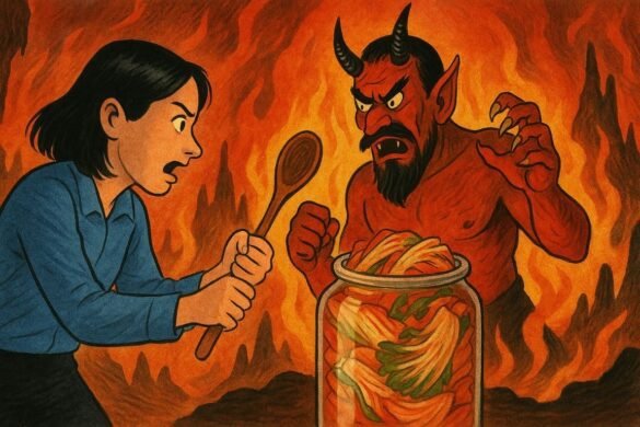 Kimchi Calamity Spicy Stand-off with Fermented Underworld
