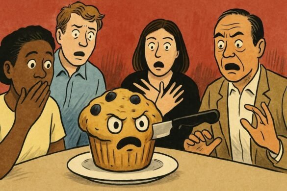 Mysterious Muffin Sweet Treat with Deadly Secret