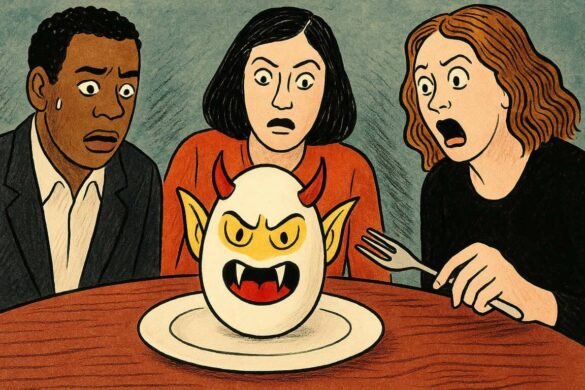 The Vampire Deviled Egg