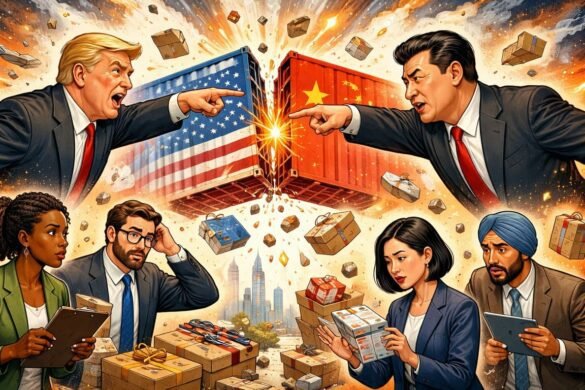 Trade Wars Erupt China vs. US Showdown