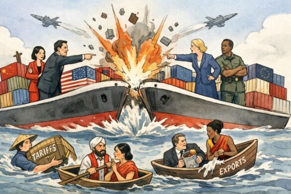 Trade Wars Erupt Nations Clash Over Protectionism