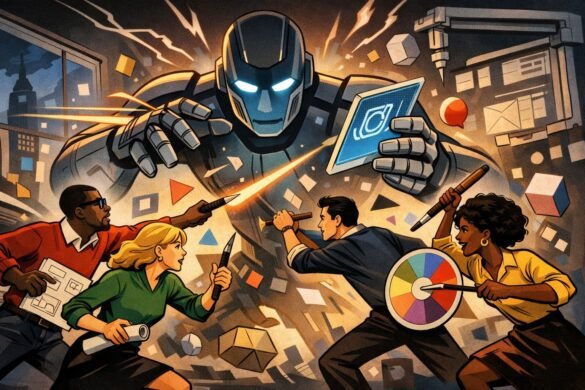 AI Shapes Design: Humans Fight Back