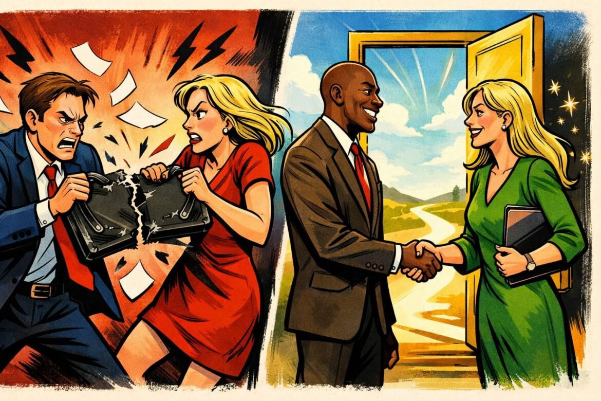 Business Breakups Hurt Smart Exits Win