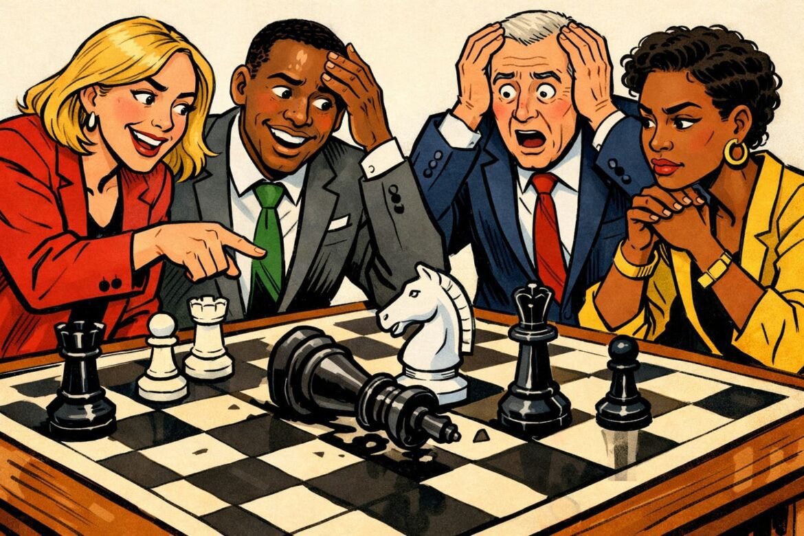 Business Near Checkmate Strategy Makes Comebacks