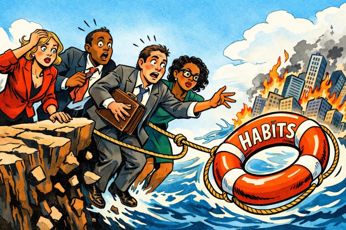 Business On Brink Habits Save Everything