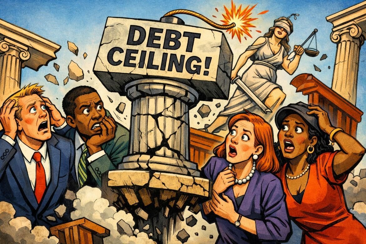 Debt Ceiling Theater Symbol Courts Disaster