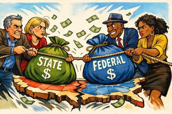 Fiscal Federalism Fights Who Pays More