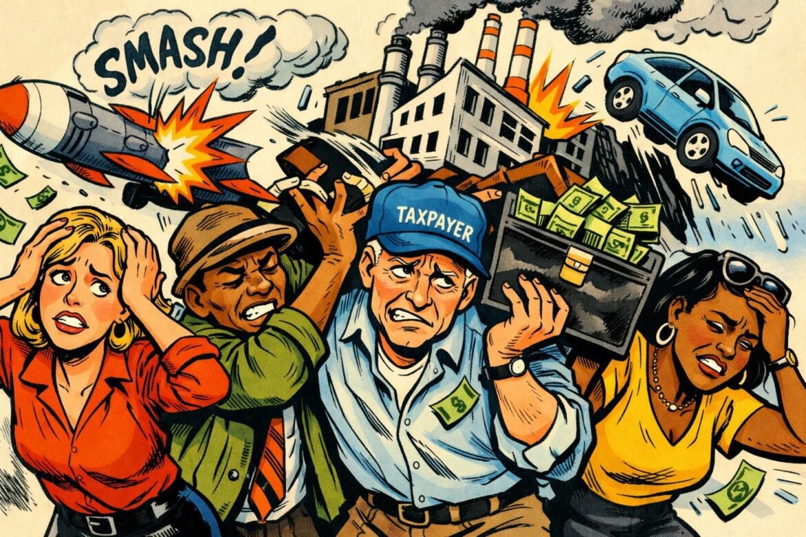 Industrial Policy Booms Taxpayers Absorb Losses