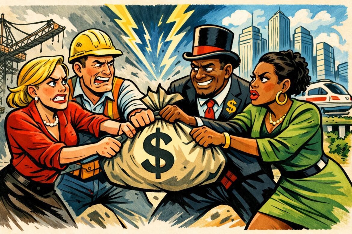 Infrastructure Dreams Clash Funding Turns Savage