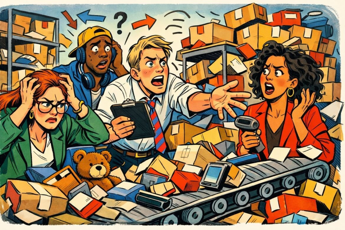 Inventory Chaos Spreads Control Stock Fast