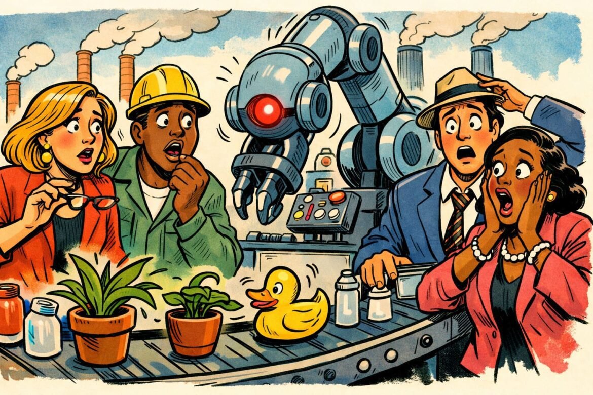 Plastic Plants Tremble Automation Takes Command