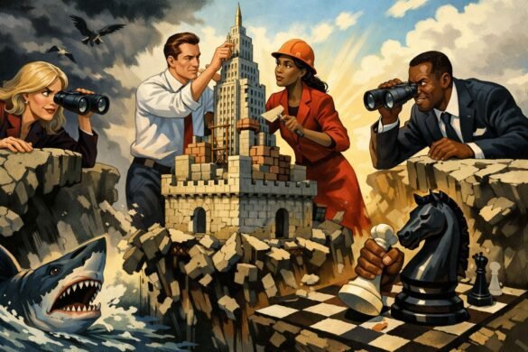 Rivals Smell Weakness: Build To Crush