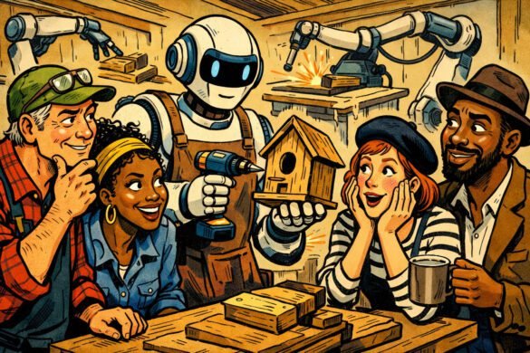 Robot Woodshops Rise Craft Meets Code