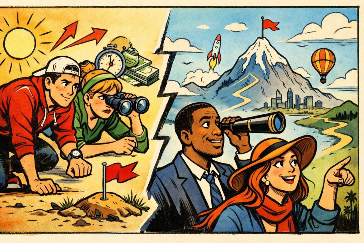 Short Goals Matter Long Visions Win