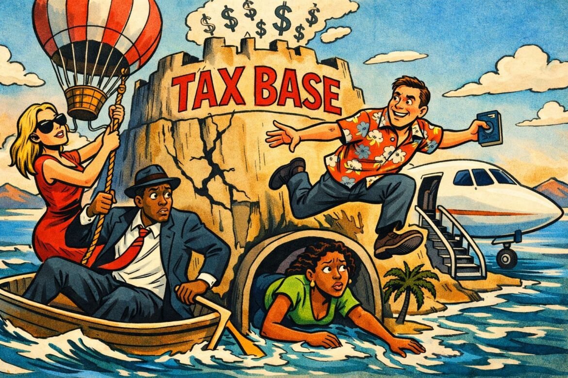 Tax Base Anxiety Everyone Seeks Escape