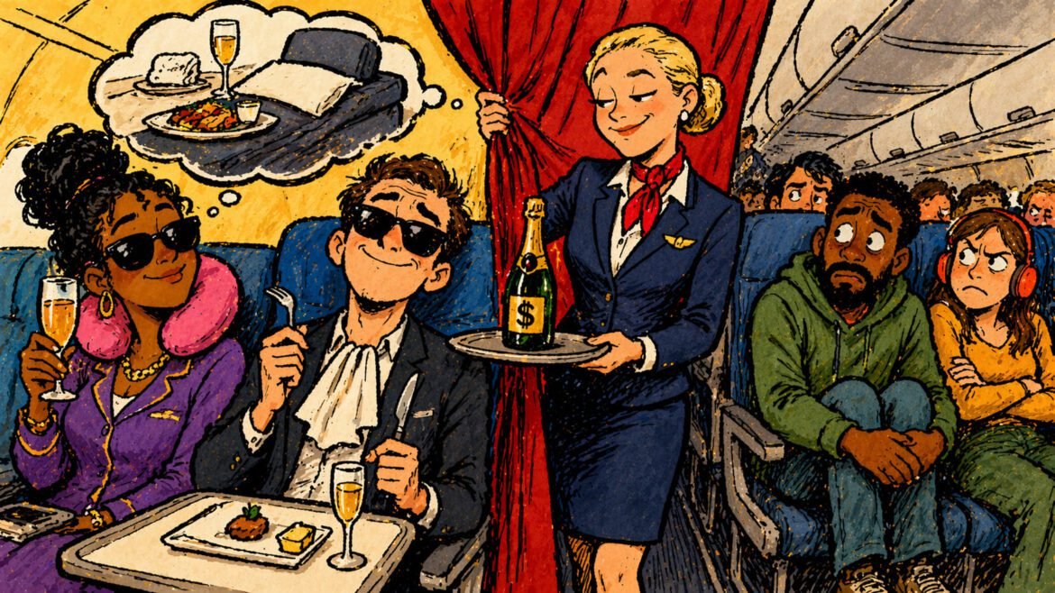 Airline Premiums Scam Luxury Flies Coach