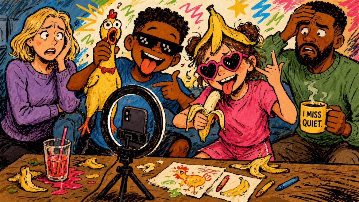 Chicken Banana Chaos Childhood Speaks Internet