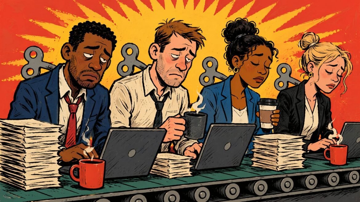 Hustle Culture Reigns Humans Become Machines