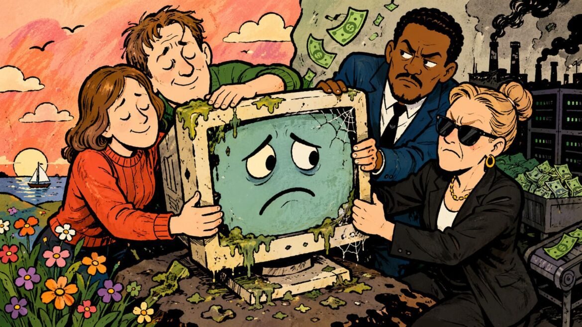 Beloved Websites Decay Nostalgia Meets Extraction