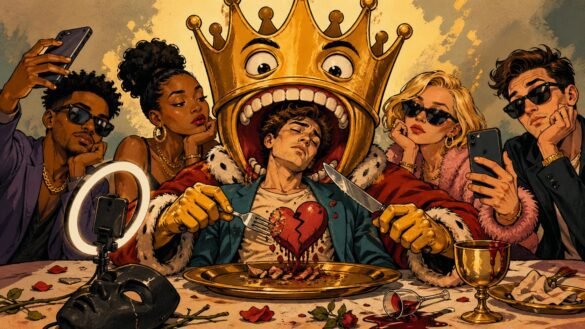 Clout Eats Character Performance Becomes Selfhood