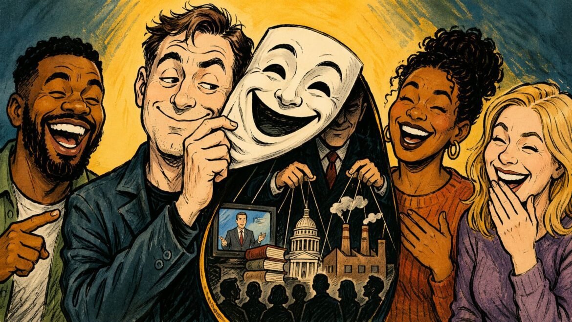 Comedy Masks Truth Jokes Smuggle Ideology