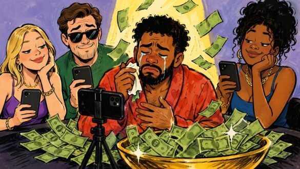 Crying Online Pays Vulnerability Becomes Currency