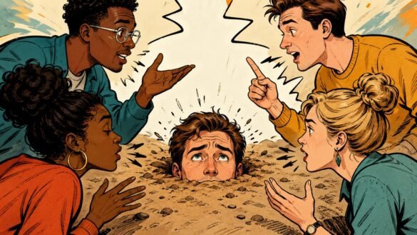 Everyone Talks Now Listening Gets Buried