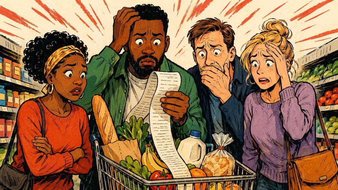 Grocery Bills Explode Households Enter Panic